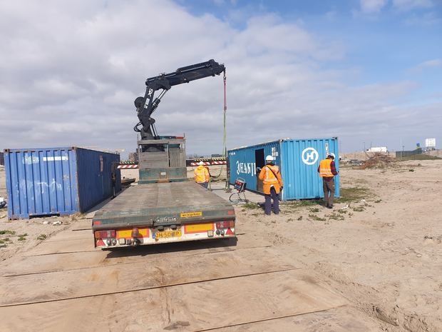 Vrijland work, Amsterdam