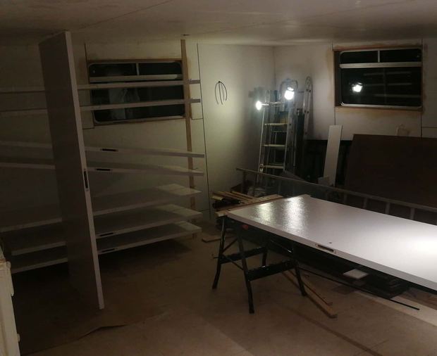 Boat, Furniture work, Amsterdam