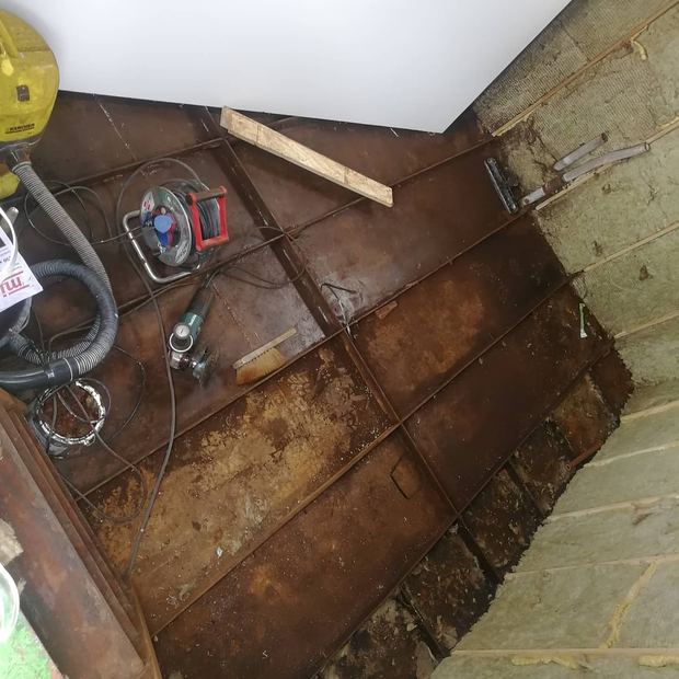 Boat, Flooring, Restoration work, Amsterdam