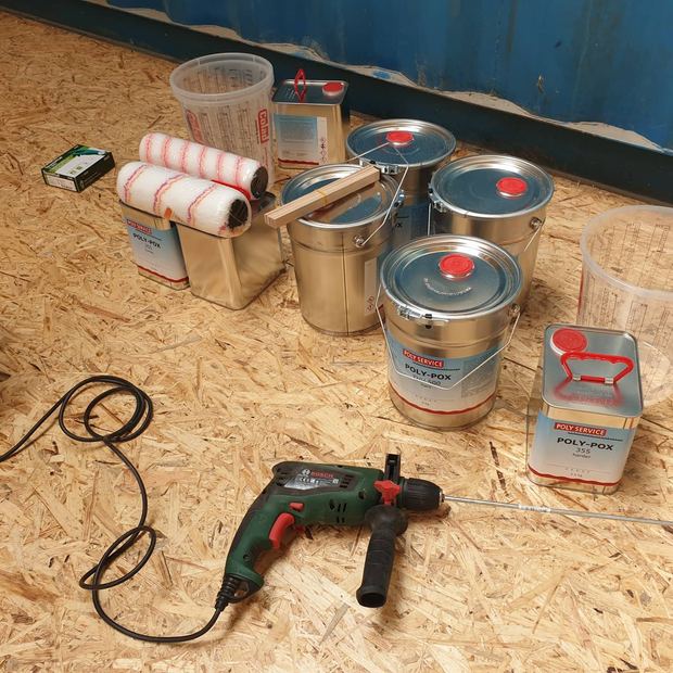 Flooring, Tools, Vrijland work, Amsterdam
