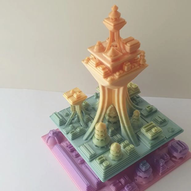 3D printing work, Amsterdam
