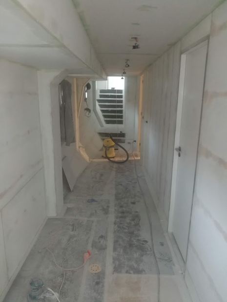 Boat, Flooring work, Amsterdam