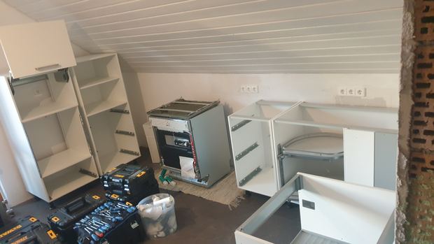Kitchen work, Amsterdam