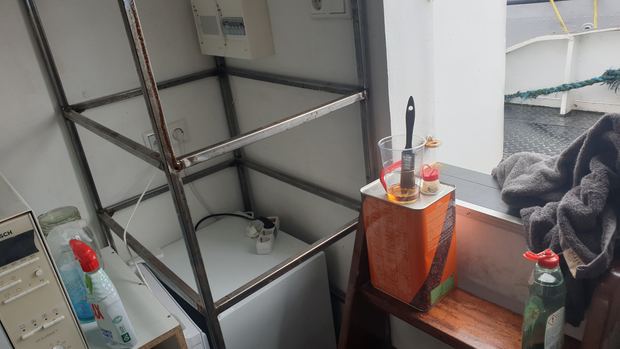 Boat work, Amsterdam