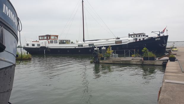 Boat work, Amsterdam